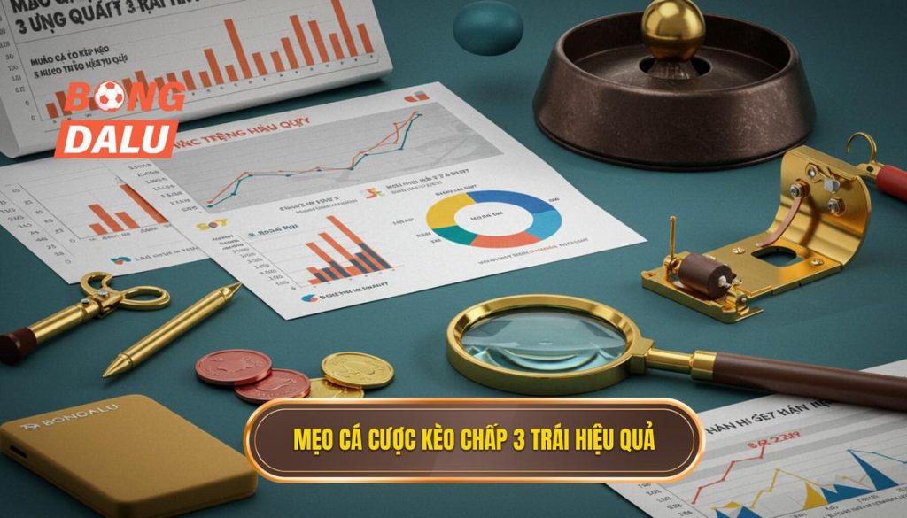 Mẹo cá cược kèo chấp 3 trái hiệu quả