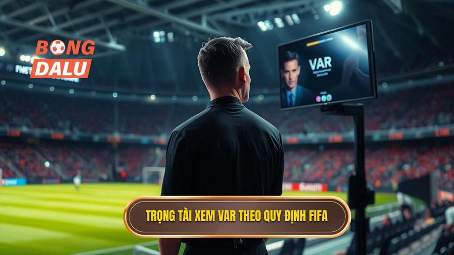 1. Trọng tài xem VAR theo quy định FIFA
