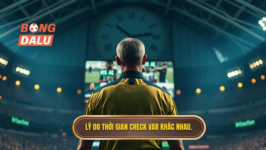 2. Lý do thời gian check VAR khác nhau.