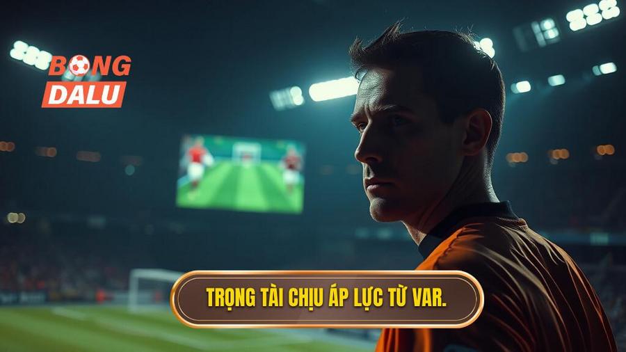 3. Trọng tài chịu áp lực từ VAR.