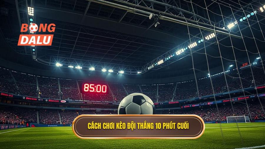 Cách chơi kèo đội thắng 10 phút cuối
