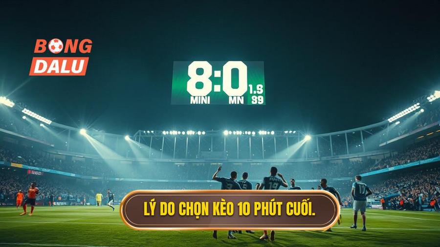 Lý do chọn kèo 10 phút cuối