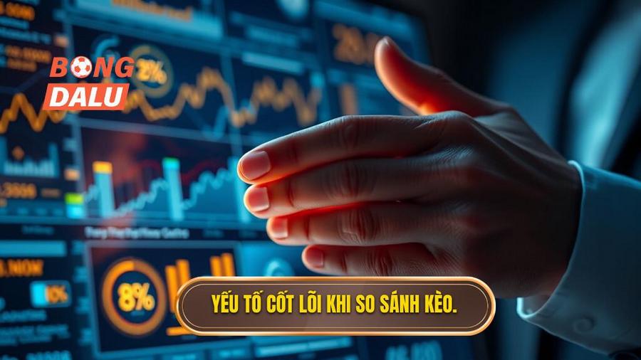 2. Yếu tố cốt lõi khi so sánh kèo.