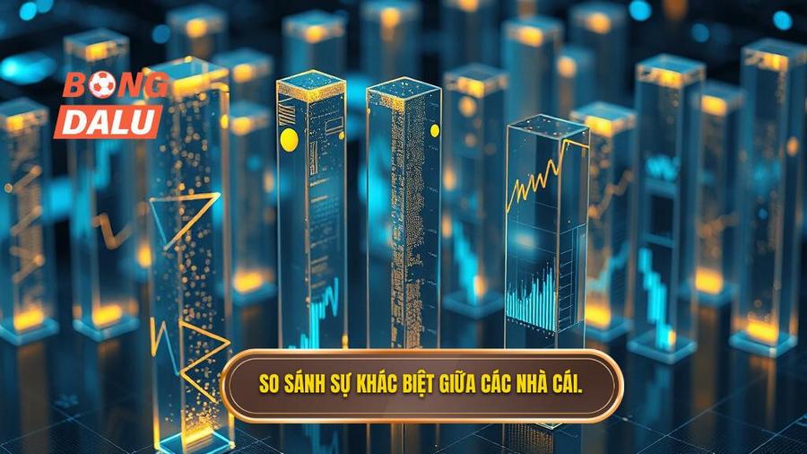 3. So sánh sự khác biệt giữa các nhà cái.