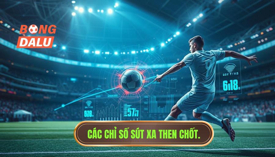 Phân tích các chỉ số sút xa then chốt