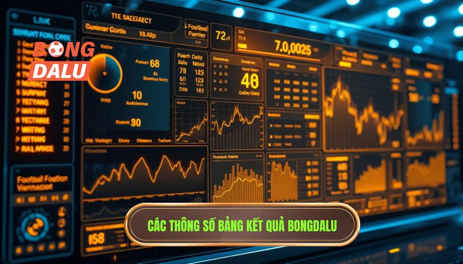 3. Phân tích các thông số trong bảng kết quả của Bongdalu 3. Phân tích các thông số trong bảng kết quả của Bongdalu